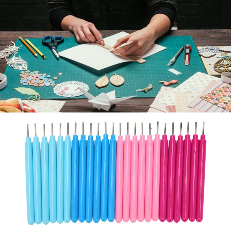 24pcs Paper Quilling Tools 4 C - Art Quilling Craft ulasan dan harga