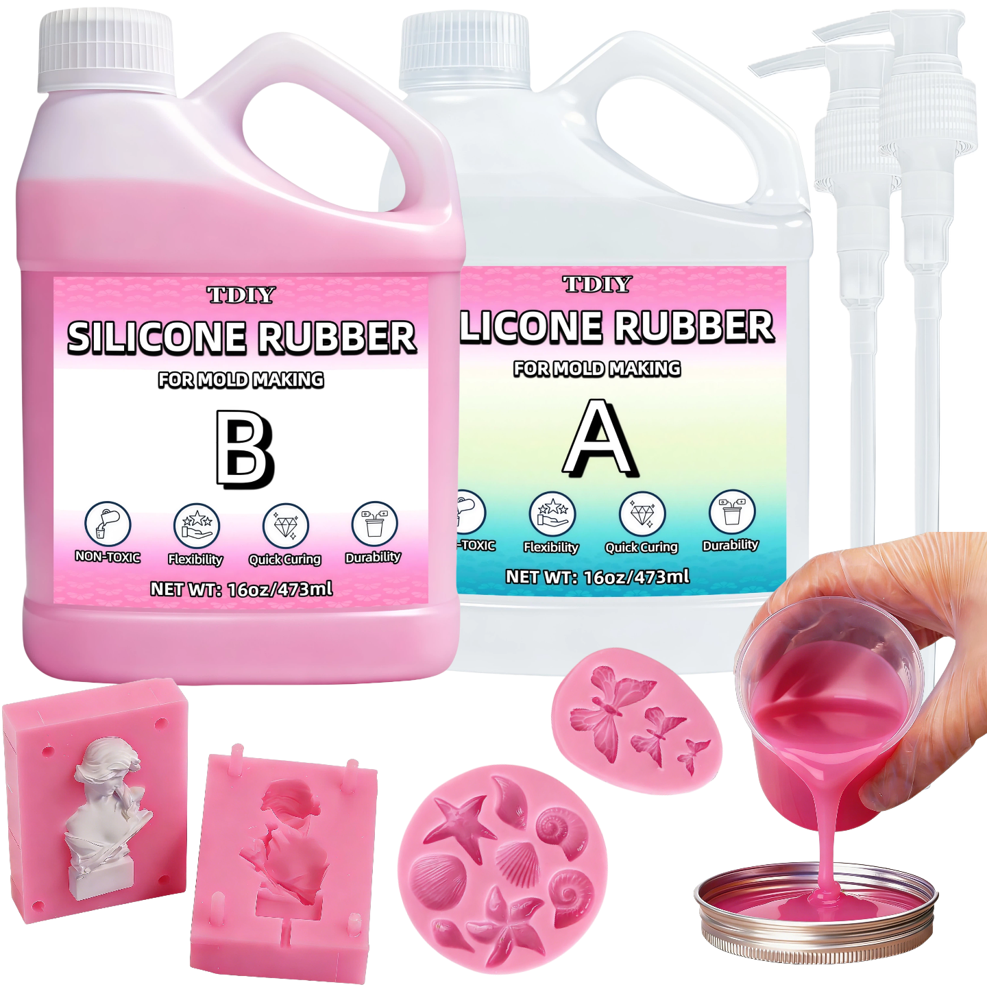 Ultra-Elastic 10A Resin Silico - Art Craft Holiday ulasan dan harga
