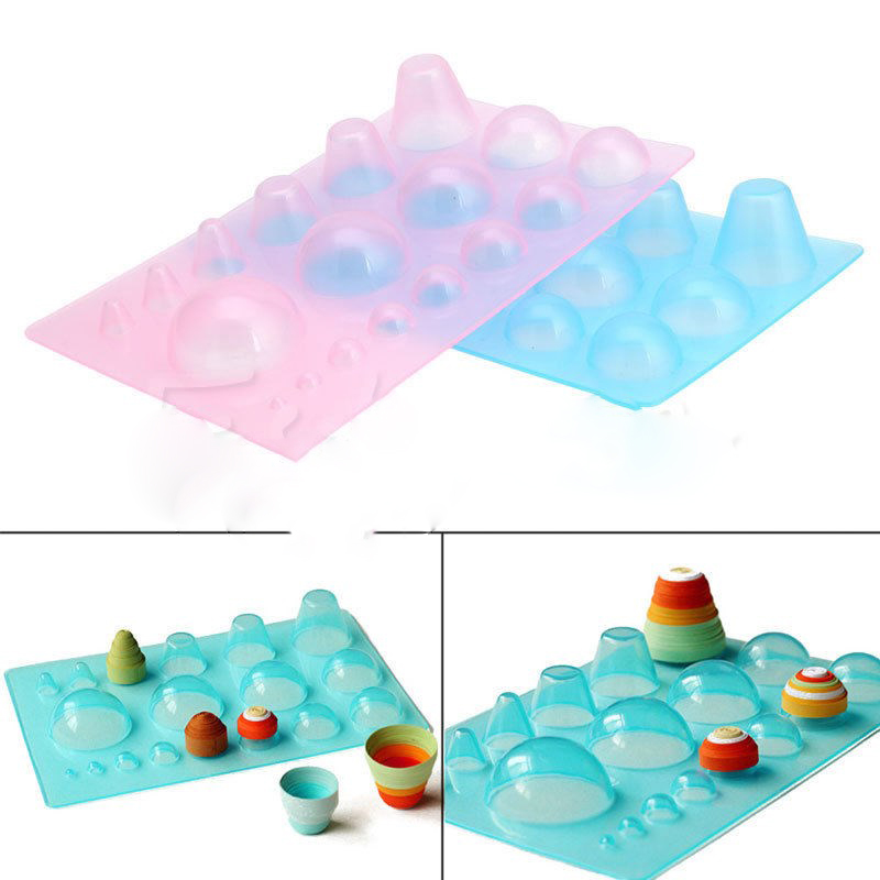 Plastic Paper Quilling Mould H - Art Quilling Craft ulasan dan harga