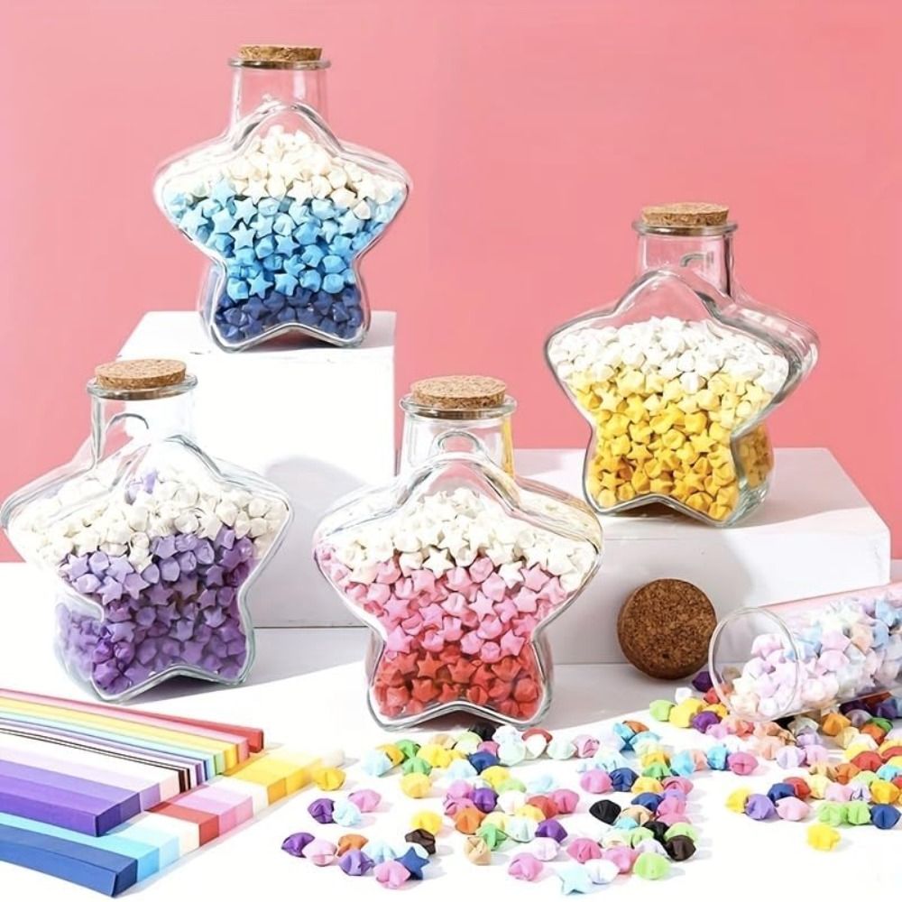 540 Sheets Origami Paper Stars - Art Craft Halloween ulasan dan harga