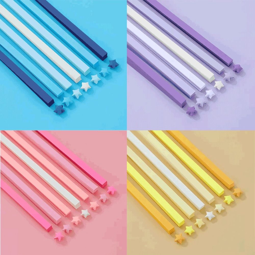 540 Sheets Origami Paper Stars - Art Craft Halloween ulasan dan harga