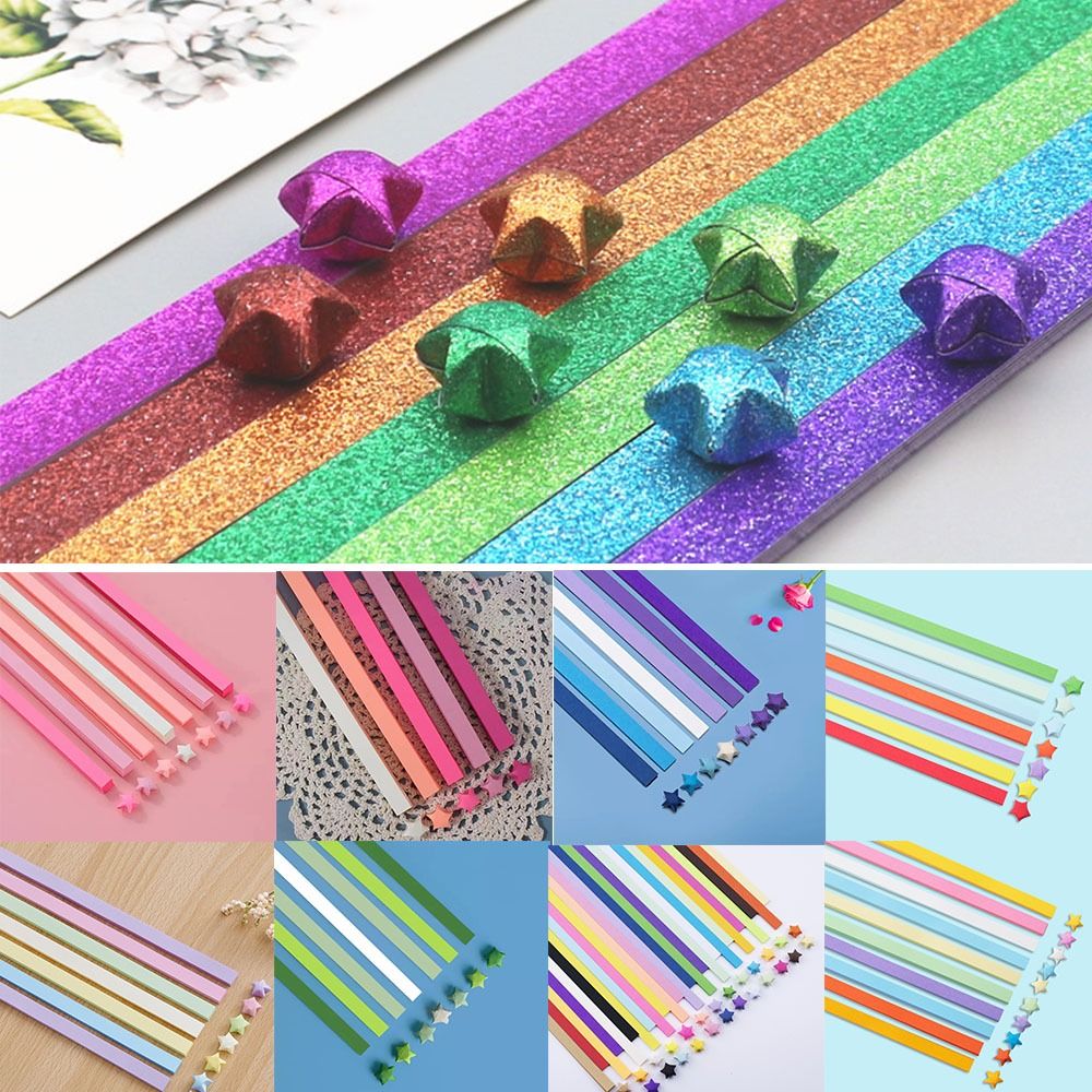 540 Sheets Origami Paper Stars - Art Craft Halloween ulasan dan harga