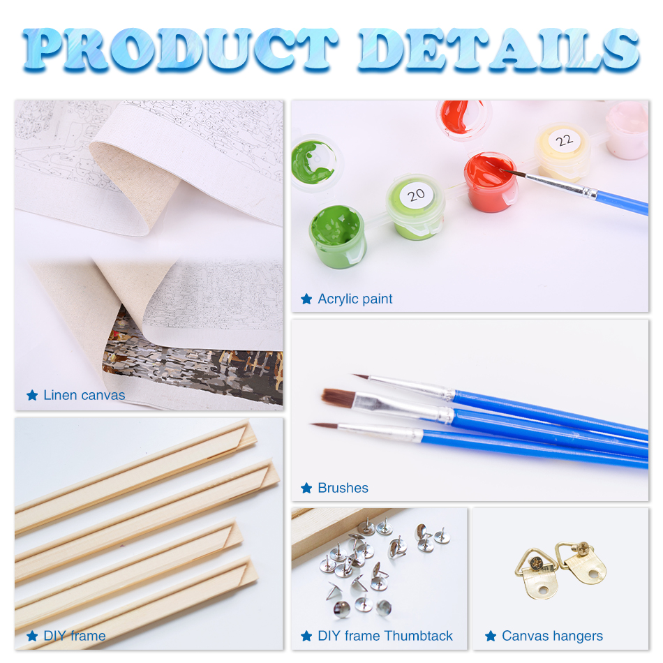 GATYZTORY Painting By Numbers  - Art Craft Number ulasan dan harga