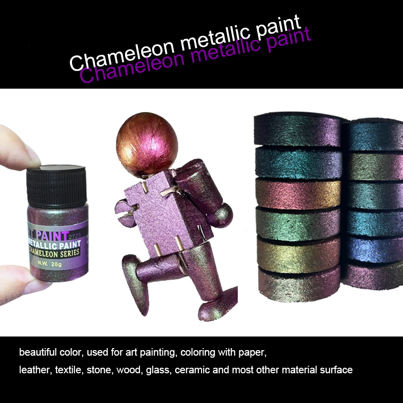 6 Colors Chameleon Metallic Pa - Acrylic Pour Paint ulasan dan harga
