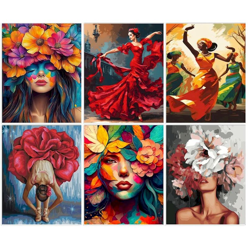 GATYZTORY Classic Painting By  - Art Craft Number ulasan dan harga