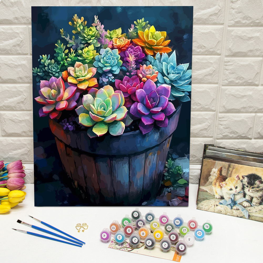 Huacan DIY Drawing By Numbers  - Art Craft Number ulasan dan harga