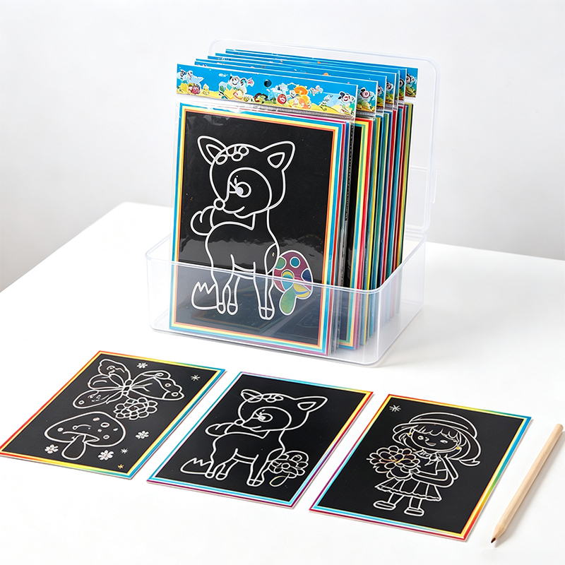 10/15/20Sheet Small Scratch Ar - Art Craft Holiday ulasan dan harga