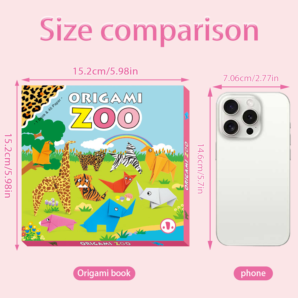 Kids DIY Origami Zoo Craft Kit - Art Craft Zoo ulasan dan harga