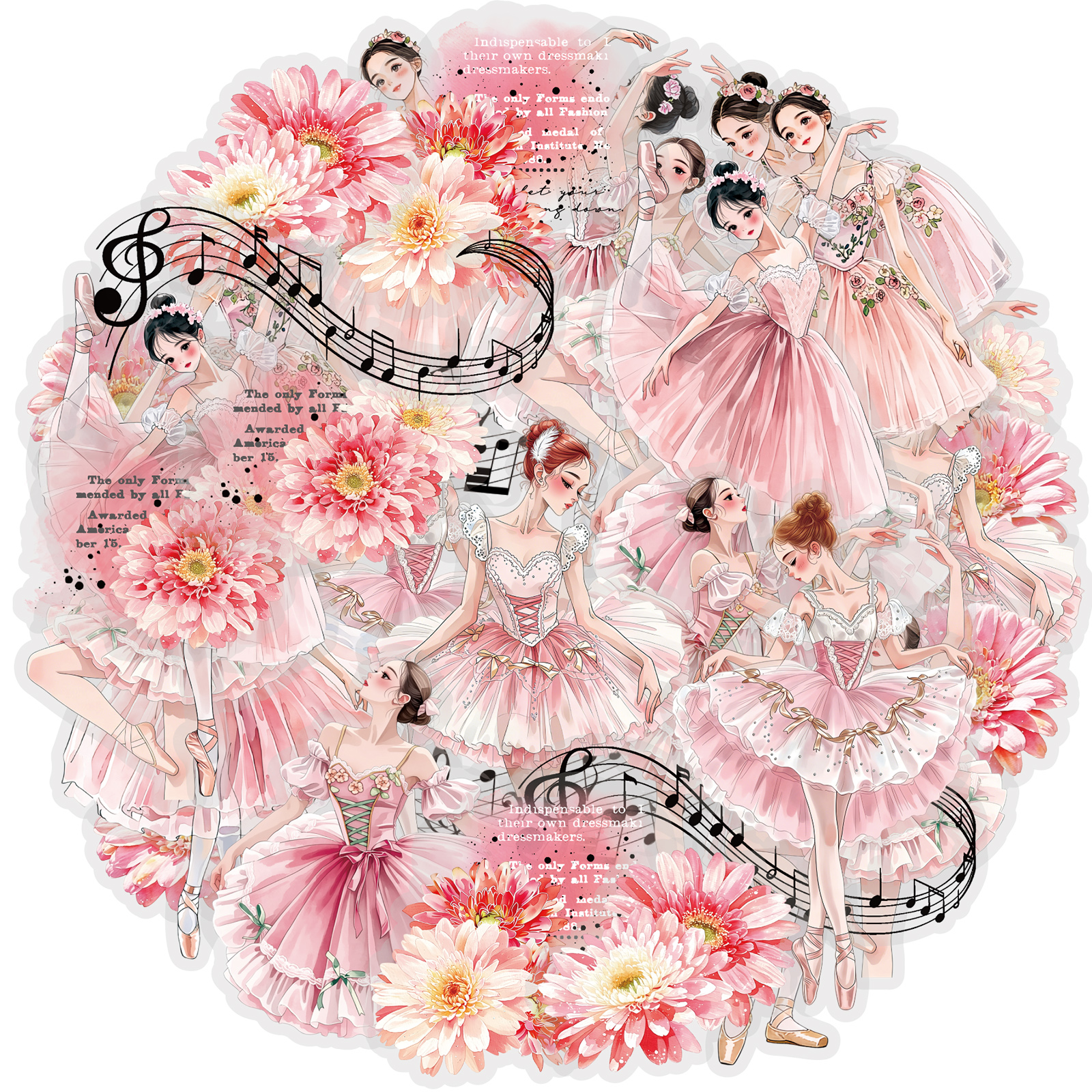 Etori Life 30Pcs Pink Tone Bal - Art Craft Holiday ulasan dan harga