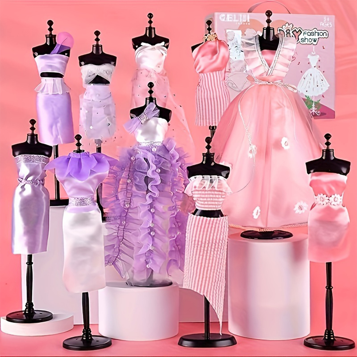 Girls Fashion Designer Kit DIY - Art Craft Halloween ulasan dan harga
