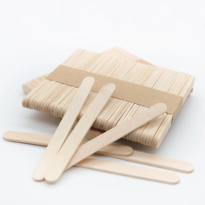 50pcs/100pcs Ice Cream Popsicl - Art Craft With Ice Cream Stick ulasan dan harga