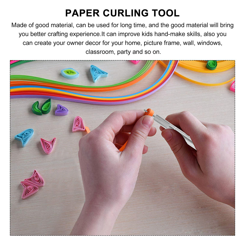 Metal Quilling Pen Slotted Tip - Art Quilling Craft ulasan dan harga