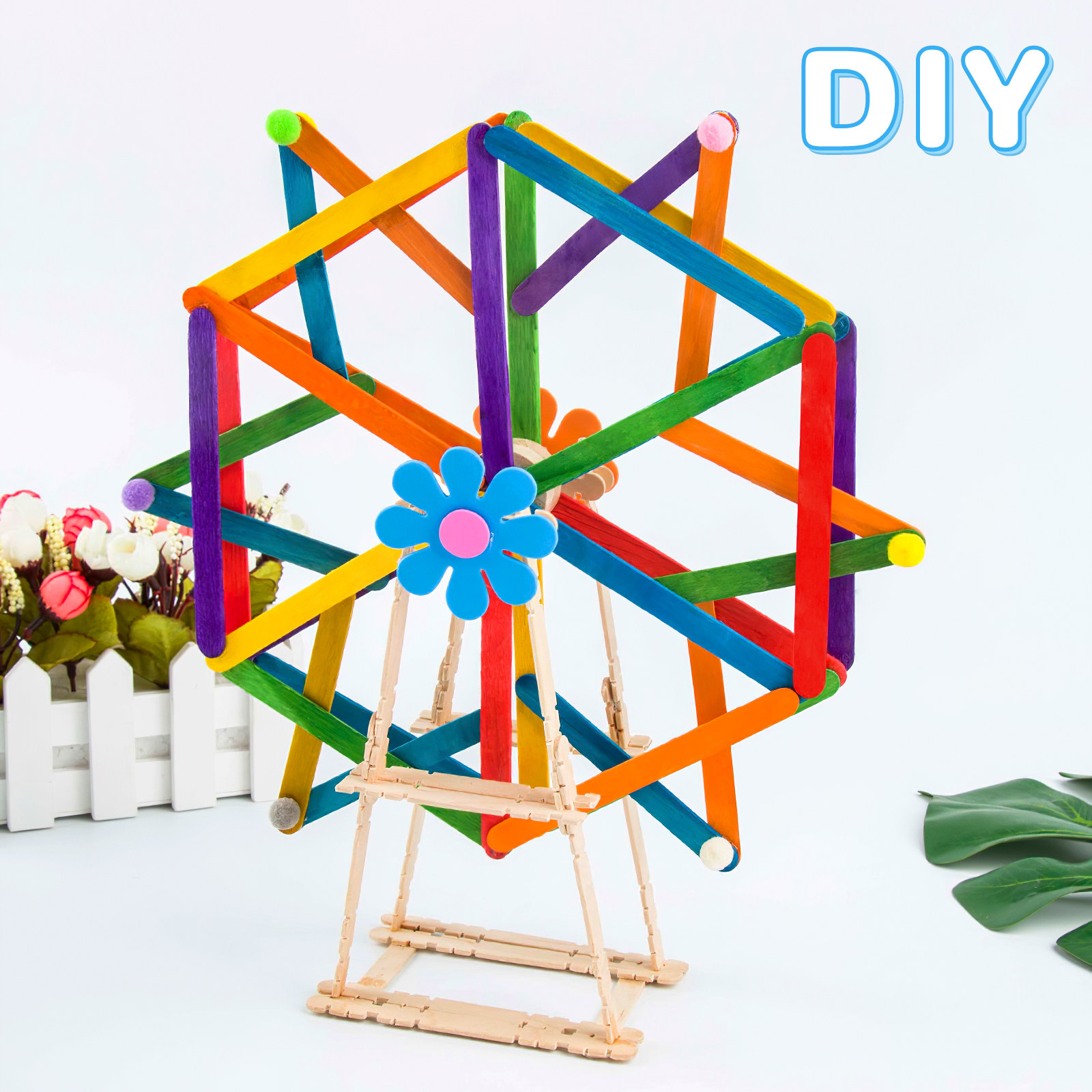 150Pcs Premium Natural Wood Ic - Art Craft With Ice Cream Stick ulasan dan harga