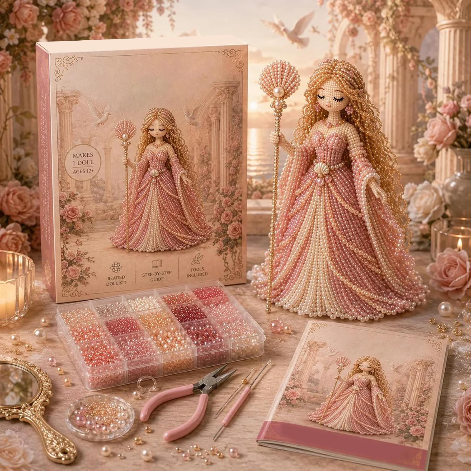 3D Beaded Goddess DIY Kit Bead - Art Craft Holiday ulasan dan harga