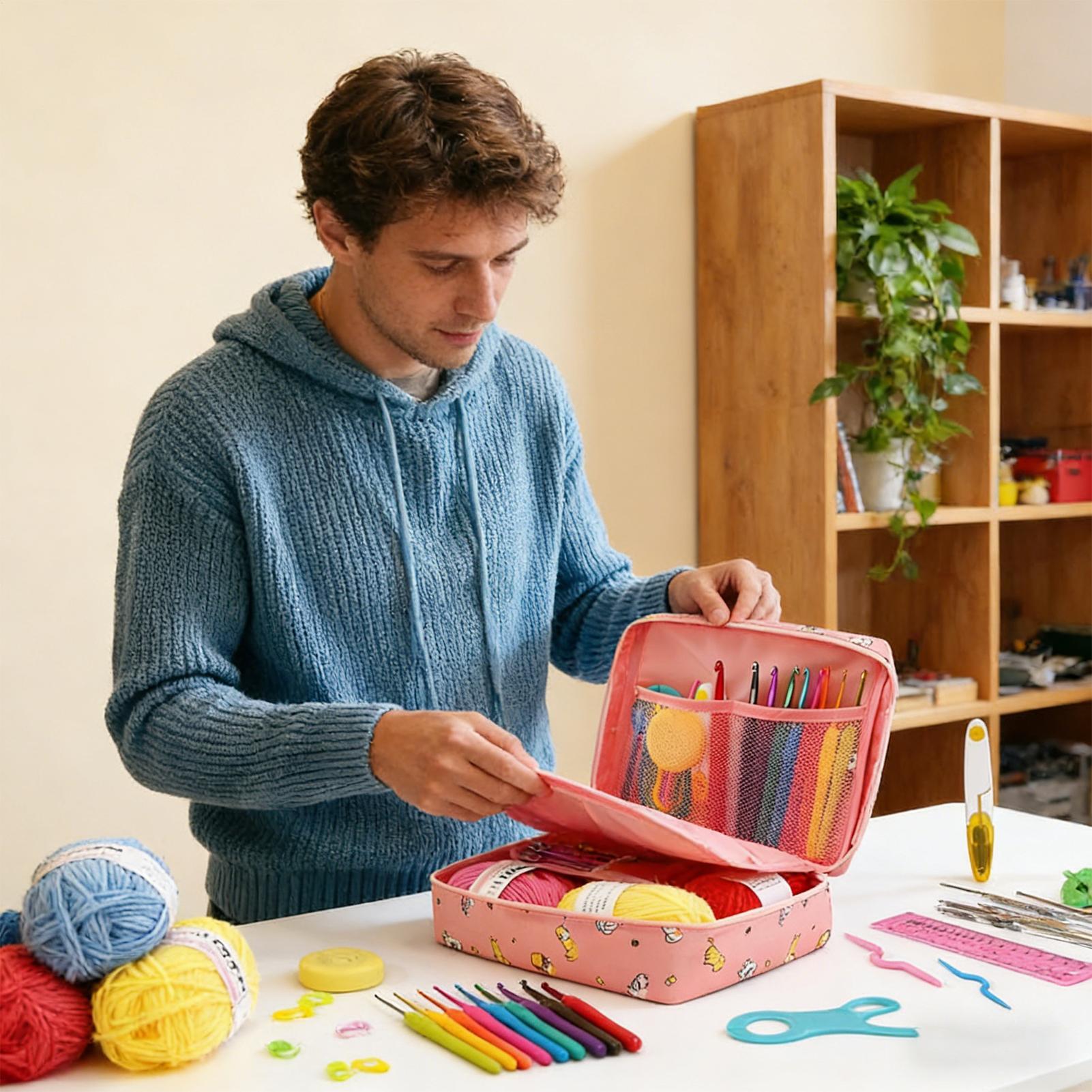 Crochet Kit Handmade Crafting  - Art Craft Holiday ulasan dan harga