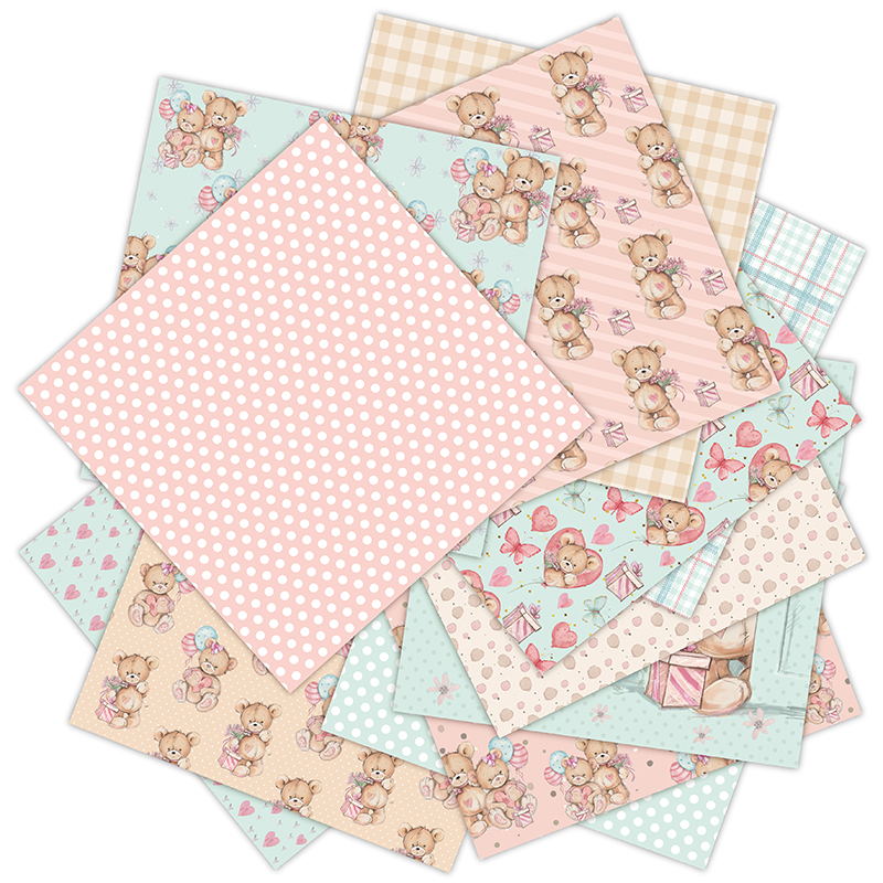 12 Sheets little bear Scrapboo - Art Craft Halloween ulasan dan harga