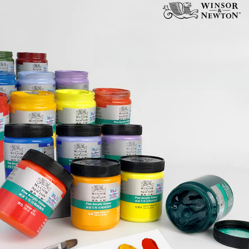 WINSOR＆NEWTON Acrylic Paint 30 - Acrylic Pour Paint ulasan dan harga