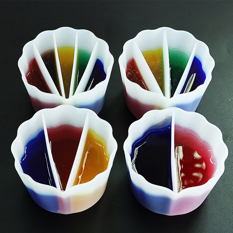 Silicone Split Cups For Paints - Acrylic Pour Paint ulasan dan harga