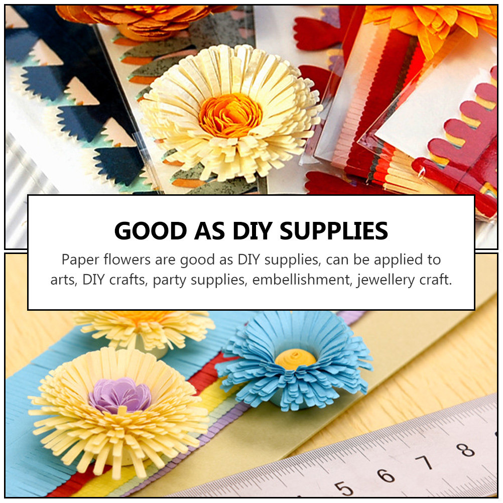 60Pcs Art Quilling Paper Strip - Art Quilling Craft ulasan dan harga