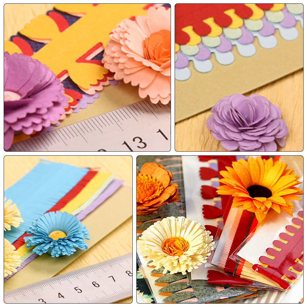 60Pcs Art Quilling Paper Strip - Art Quilling Craft ulasan dan harga