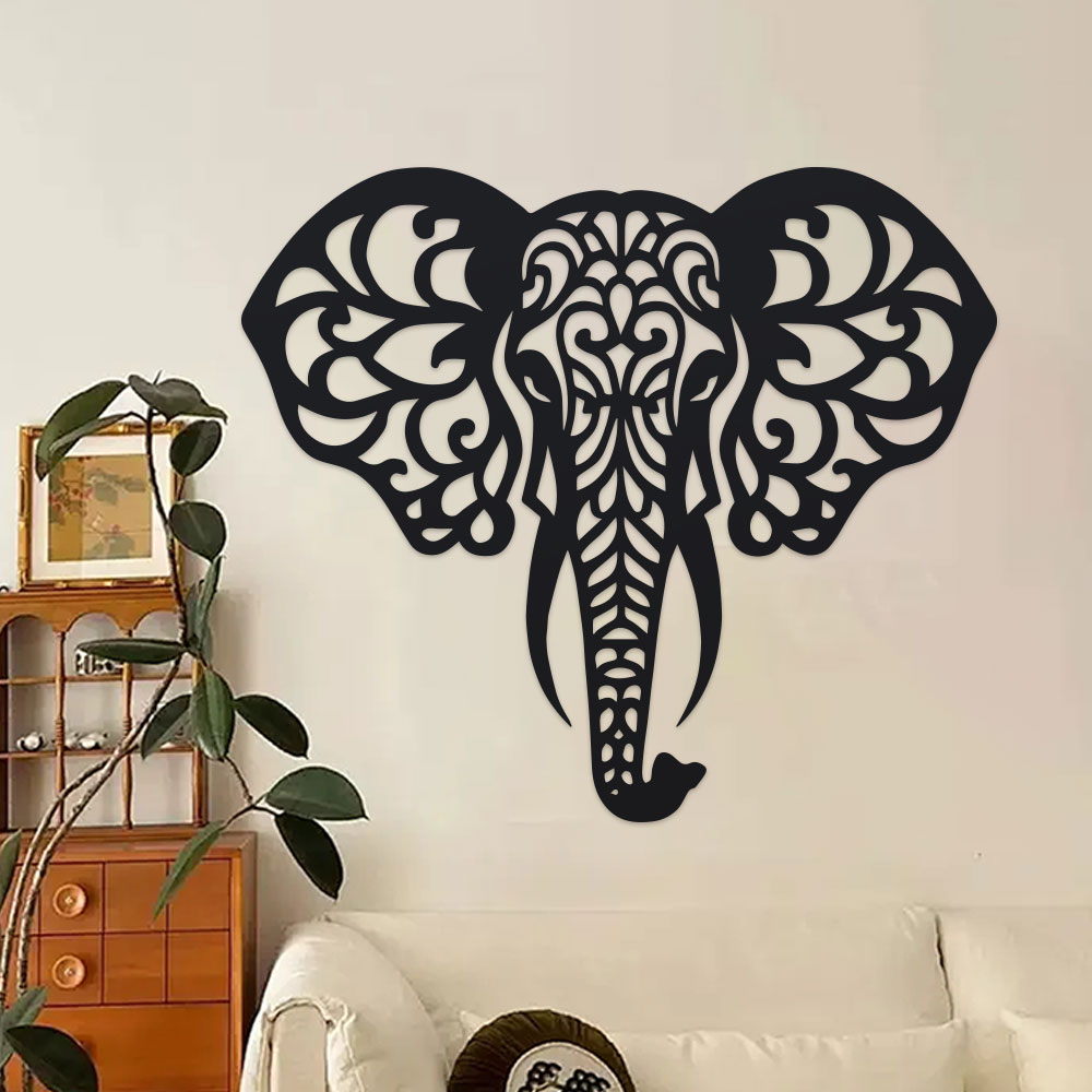 Room Decor Elegant Minimalist  - Art Craft Elephant ulasan dan harga