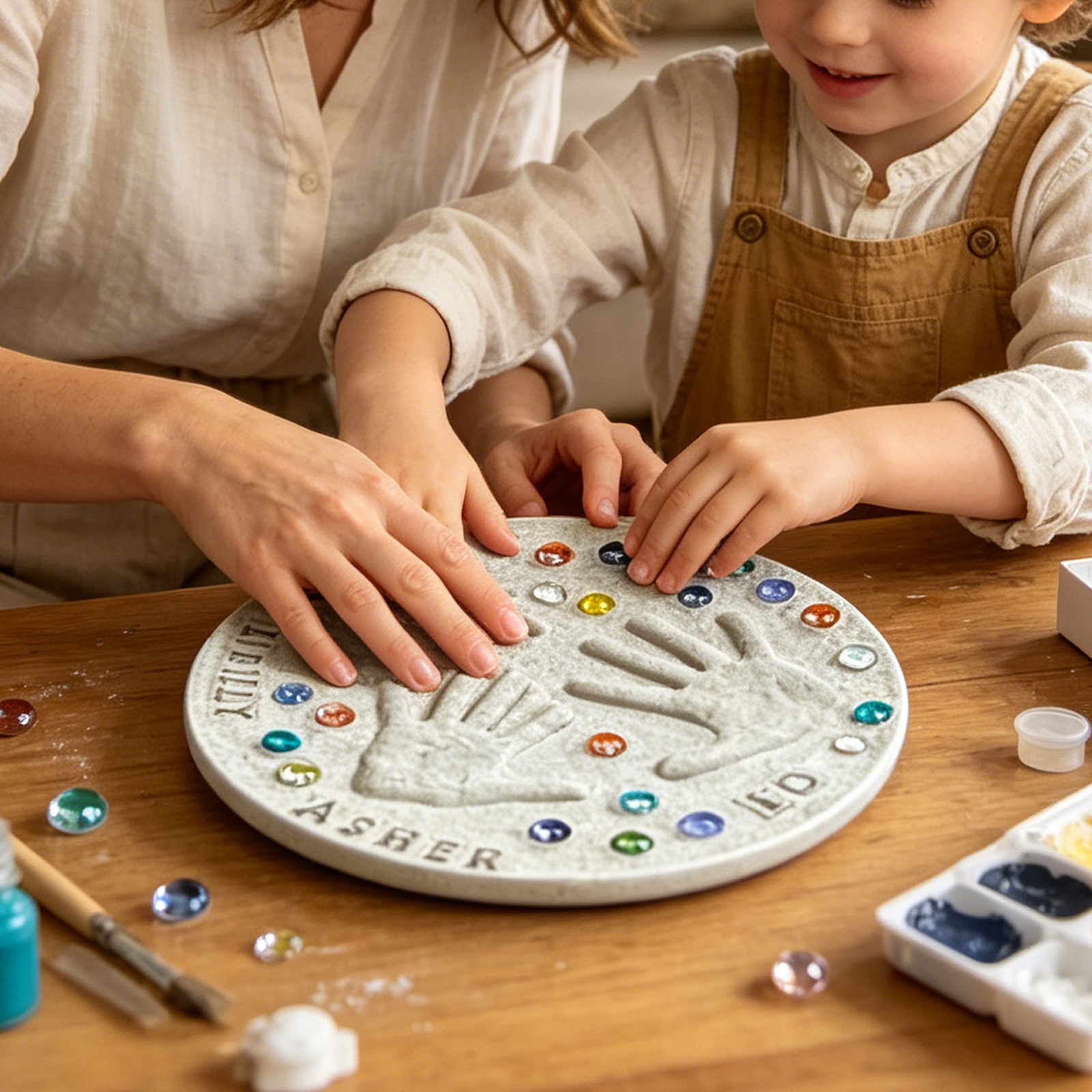 Mother Day Handprint Craft Kit - Art And Craft For Mother'S Day ulasan dan harga