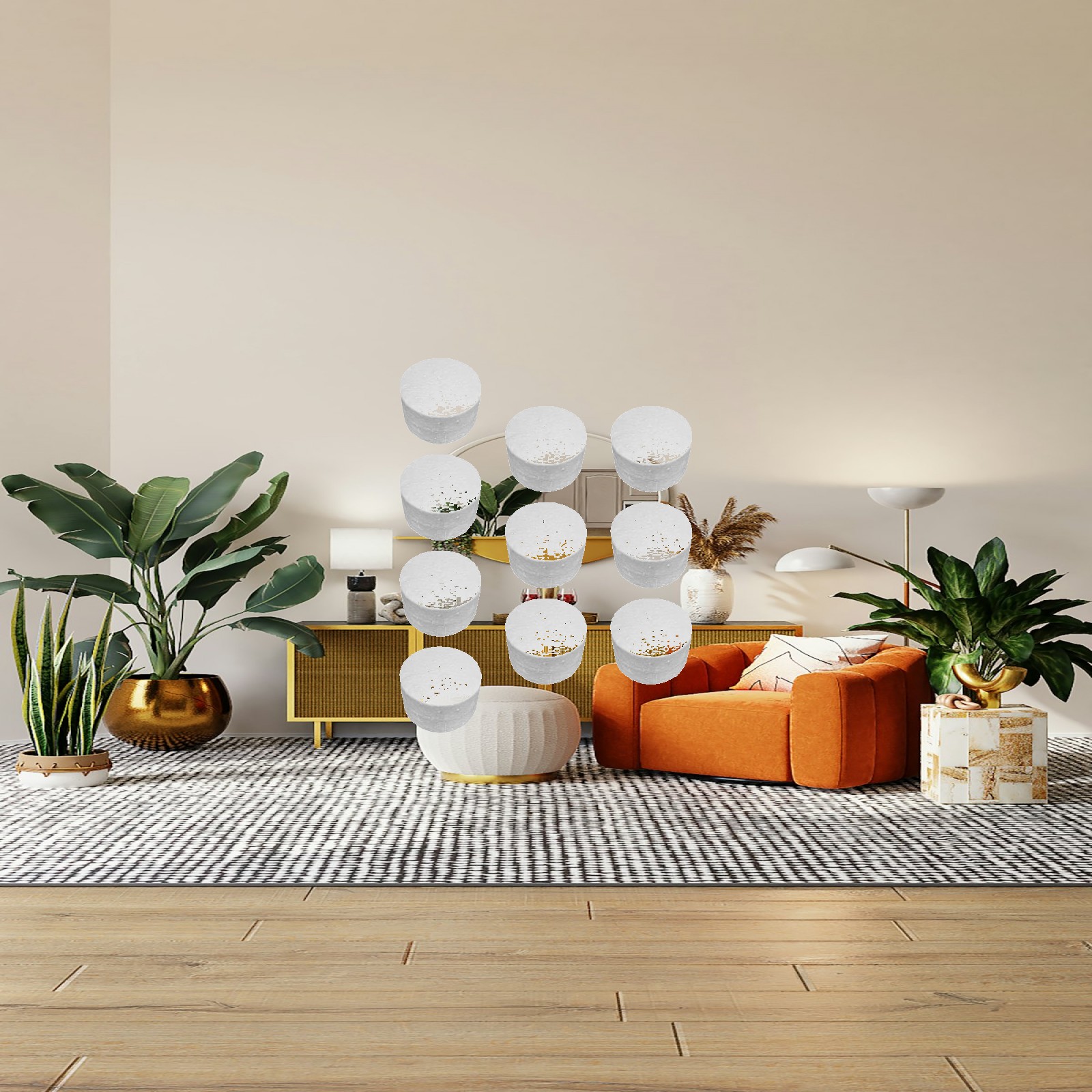 Craft Foam Balls White Foam Cy - Art Craft Holiday ulasan dan harga