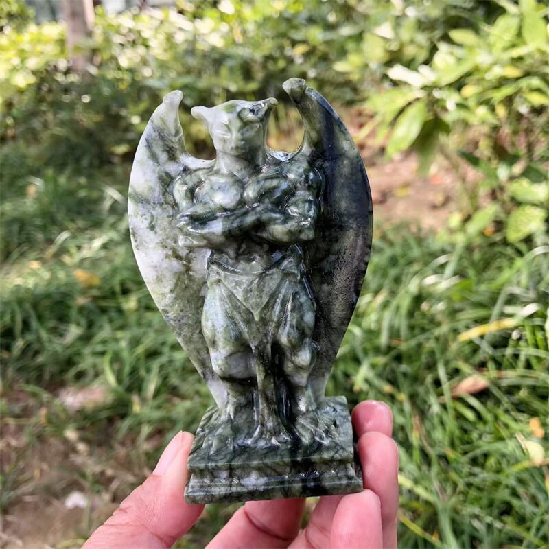 10CM Natural Quartz Stone Garg - Art Craft Holiday ulasan dan harga