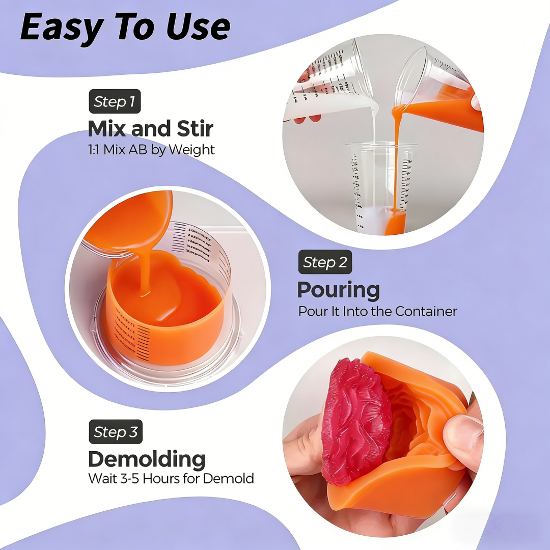 Durable Liquid Rubber Material - Art Craft Holiday ulasan dan harga
