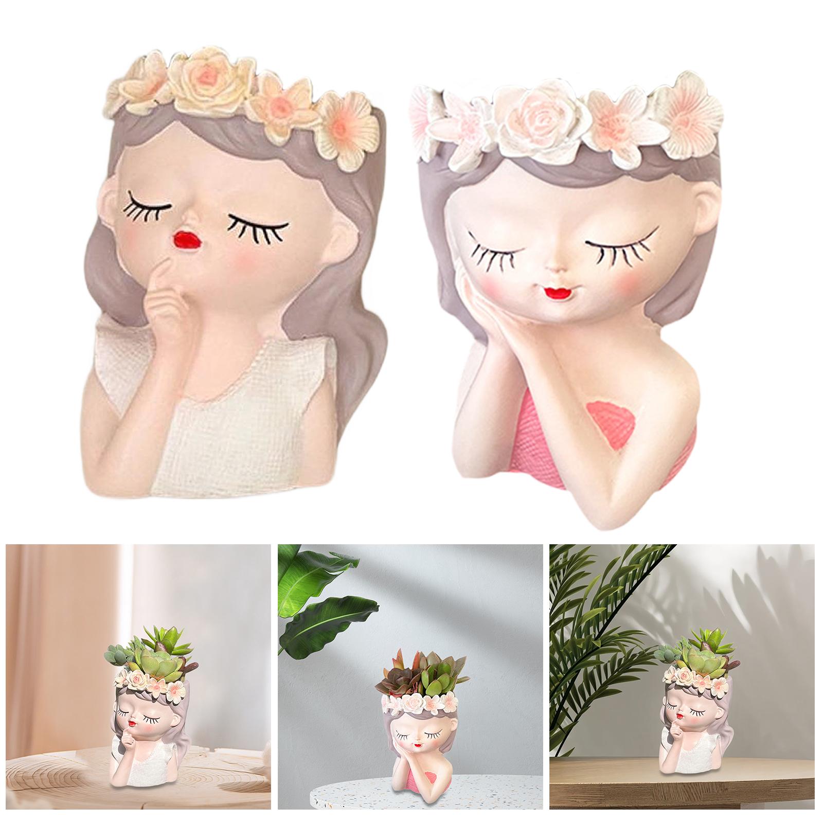 Fairy Head Flower Pot Art Craf - Art Craft Restaurant ulasan dan harga