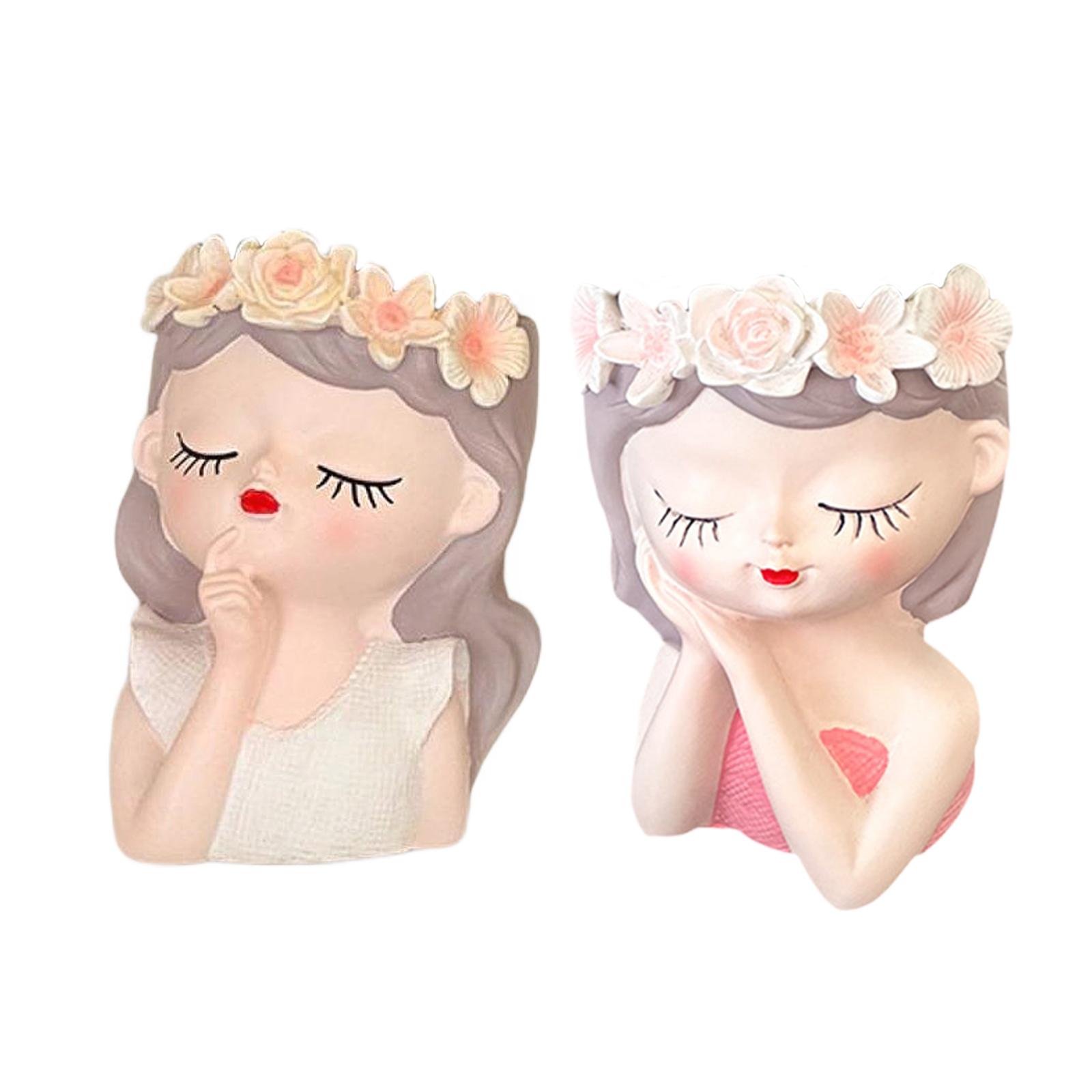 Fairy Head Flower Pot Art Craf - Art Craft Restaurant ulasan dan harga
