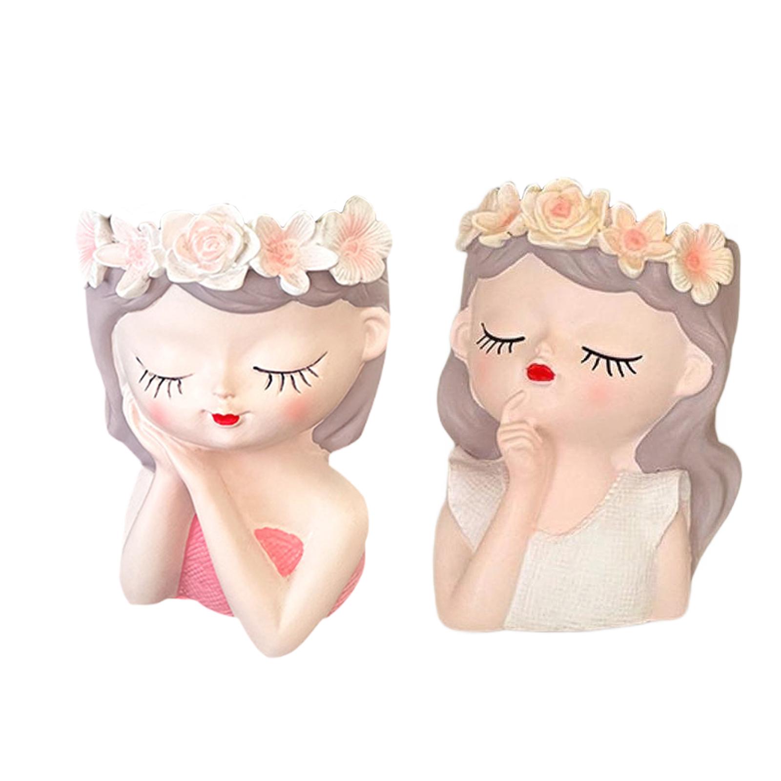 Fairy Head Flower Pot Art Craf - Art Craft Restaurant ulasan dan harga