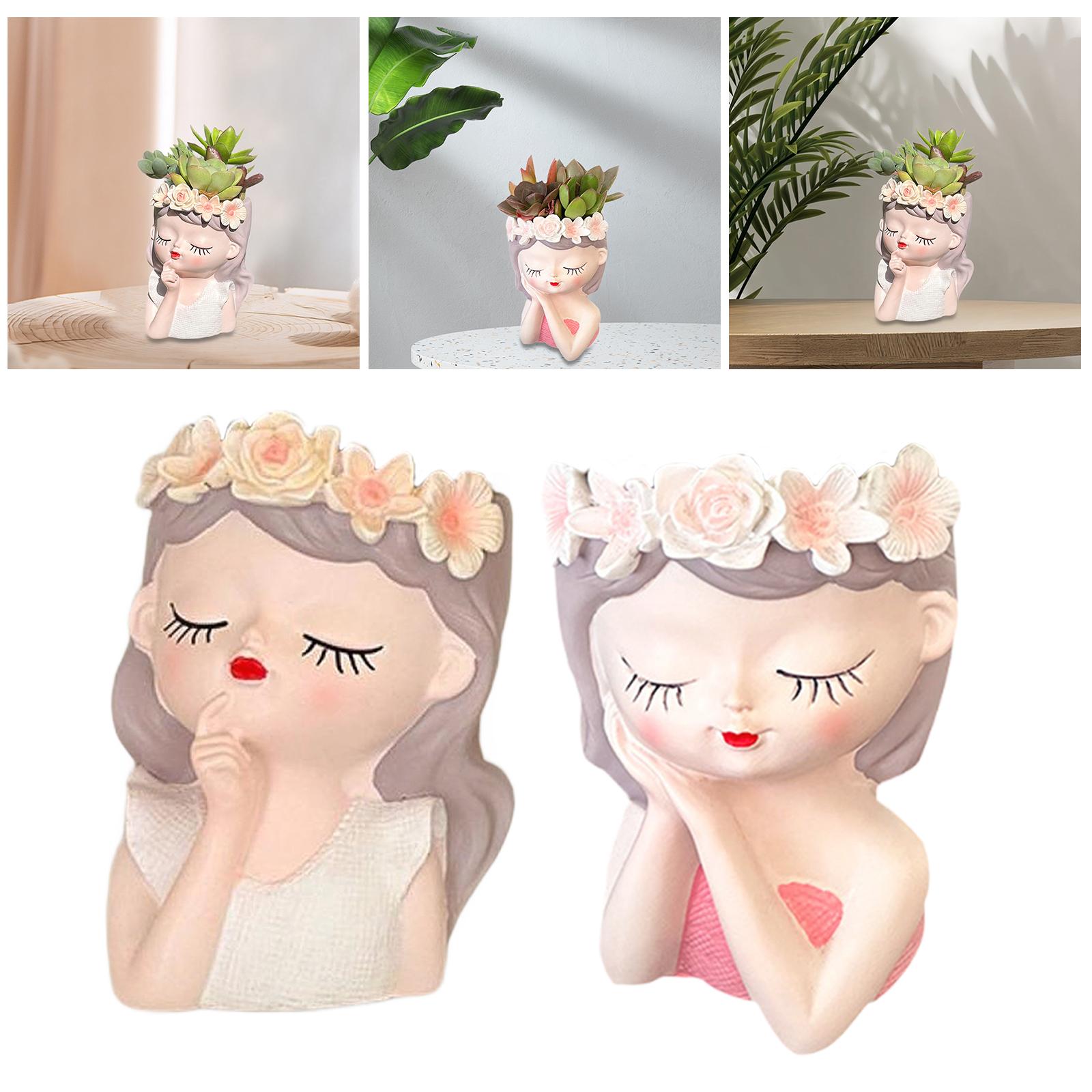 Fairy Head Flower Pot Art Craf - Art Craft Restaurant ulasan dan harga