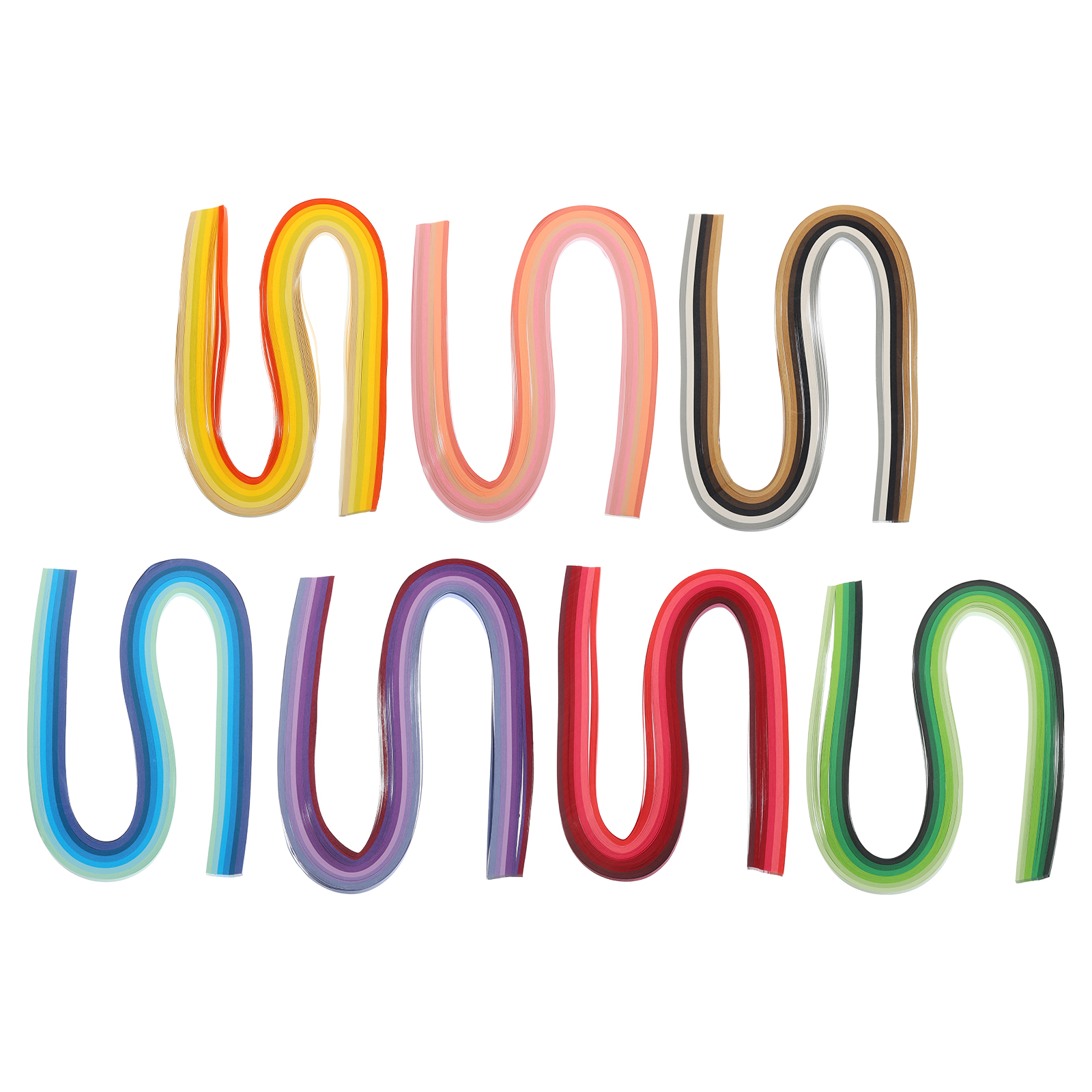 600/840pcs Quilling Strips Pap - Art Quilling Craft ulasan dan harga