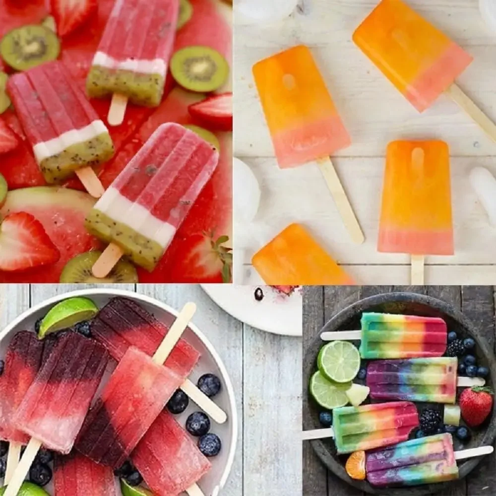 50/100pcs Ice Cream Popsicle S - Art Craft With Ice Cream Stick ulasan dan harga