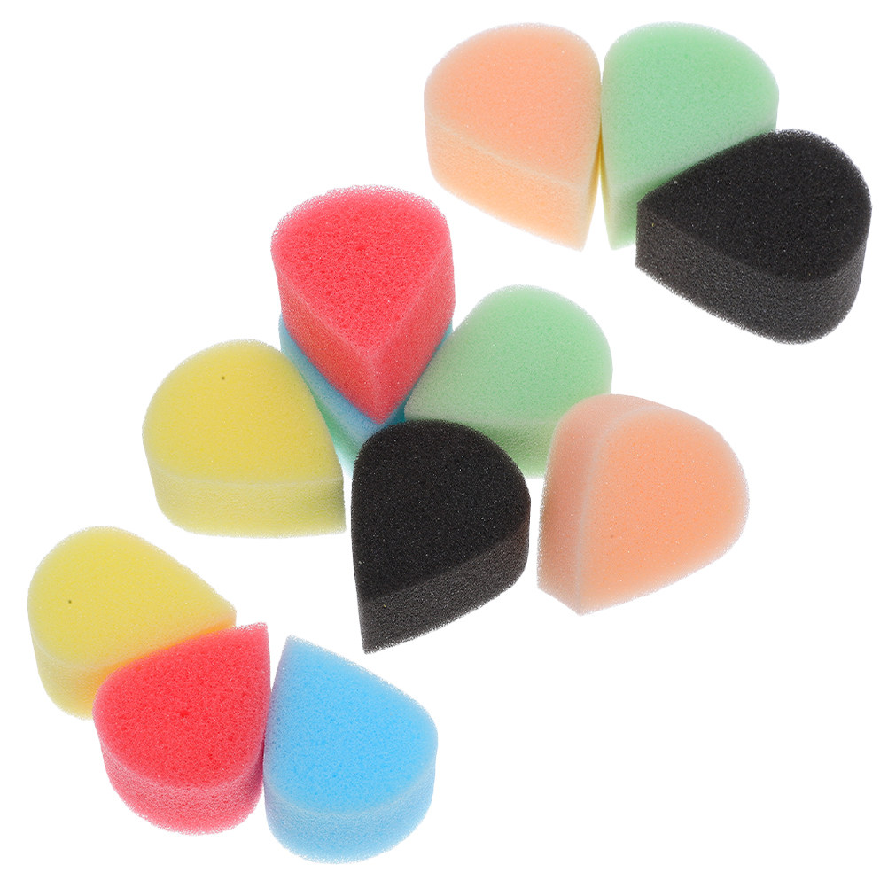 12Pcs Face Paint Sponges Water - Art Craft Halloween ulasan dan harga