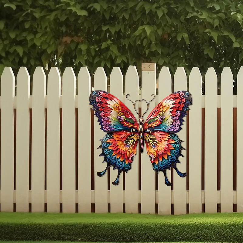 Iron Butterfly Wall Art Crafts - Art Craft Gallery ulasan dan harga