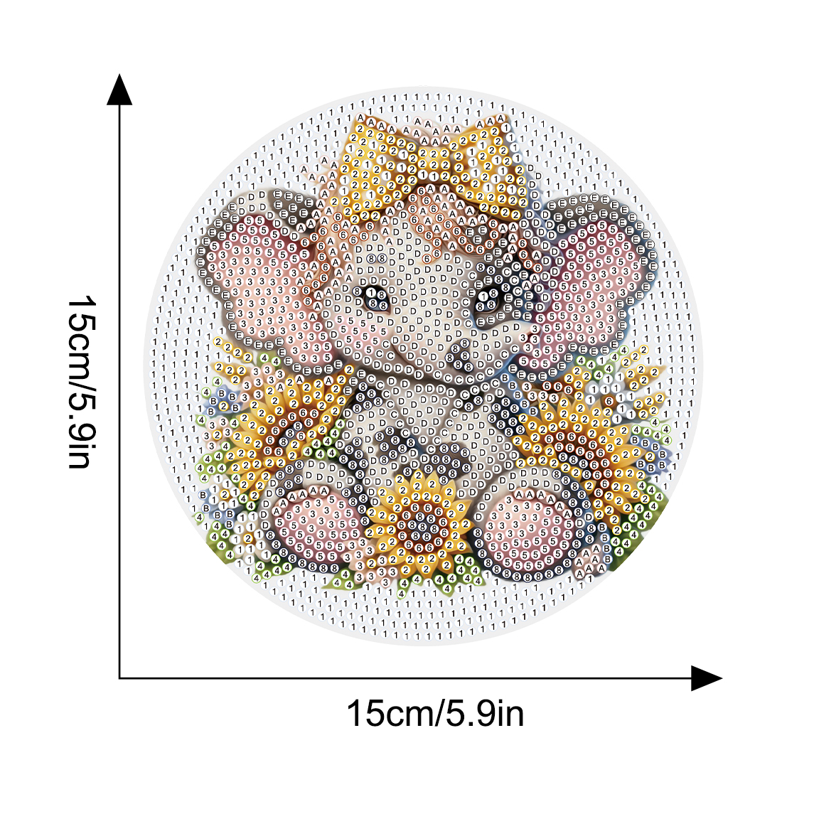3Pcs Diamond Art Painting Plac - Art Craft Elephant ulasan dan harga