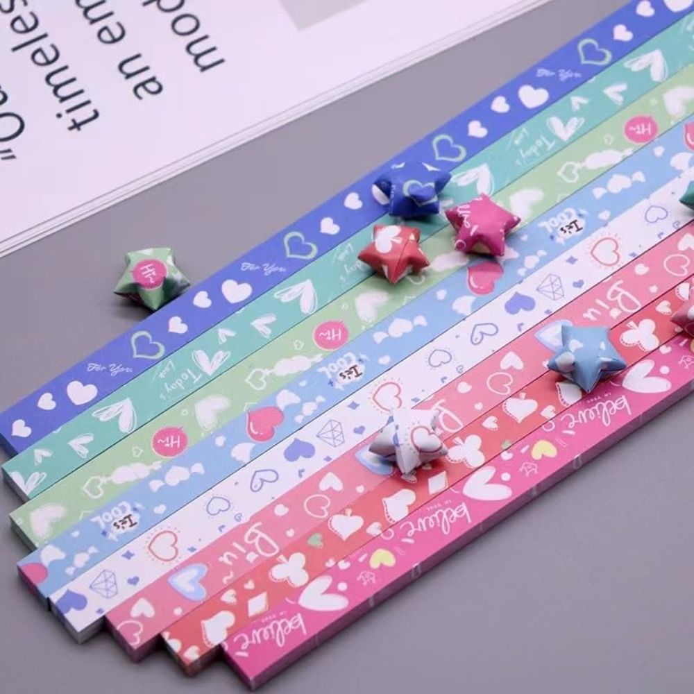540 Sheets Colorful Star Origa - Art Craft Halloween ulasan dan harga