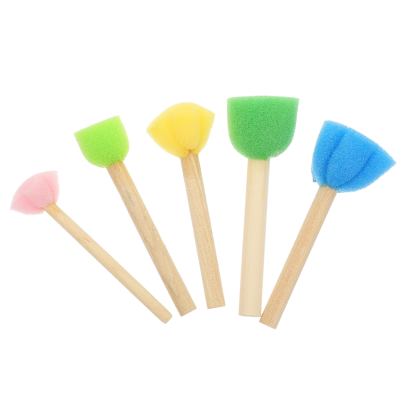 25Pcs Kids Sponge Brush Set Co - Art Craft Education ulasan dan harga