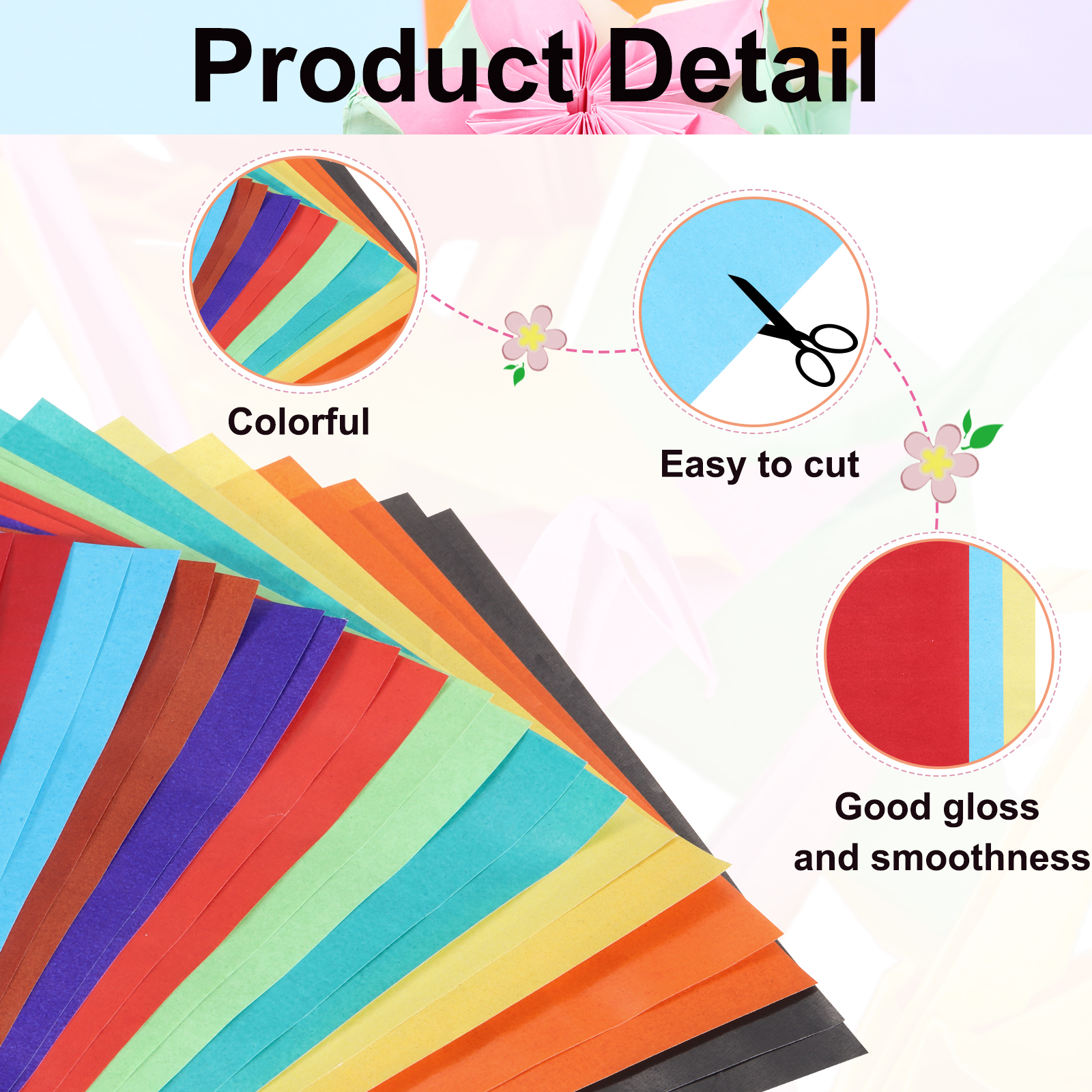 100 Sheet Large Origami Paper  - Art Craft Kite ulasan dan harga