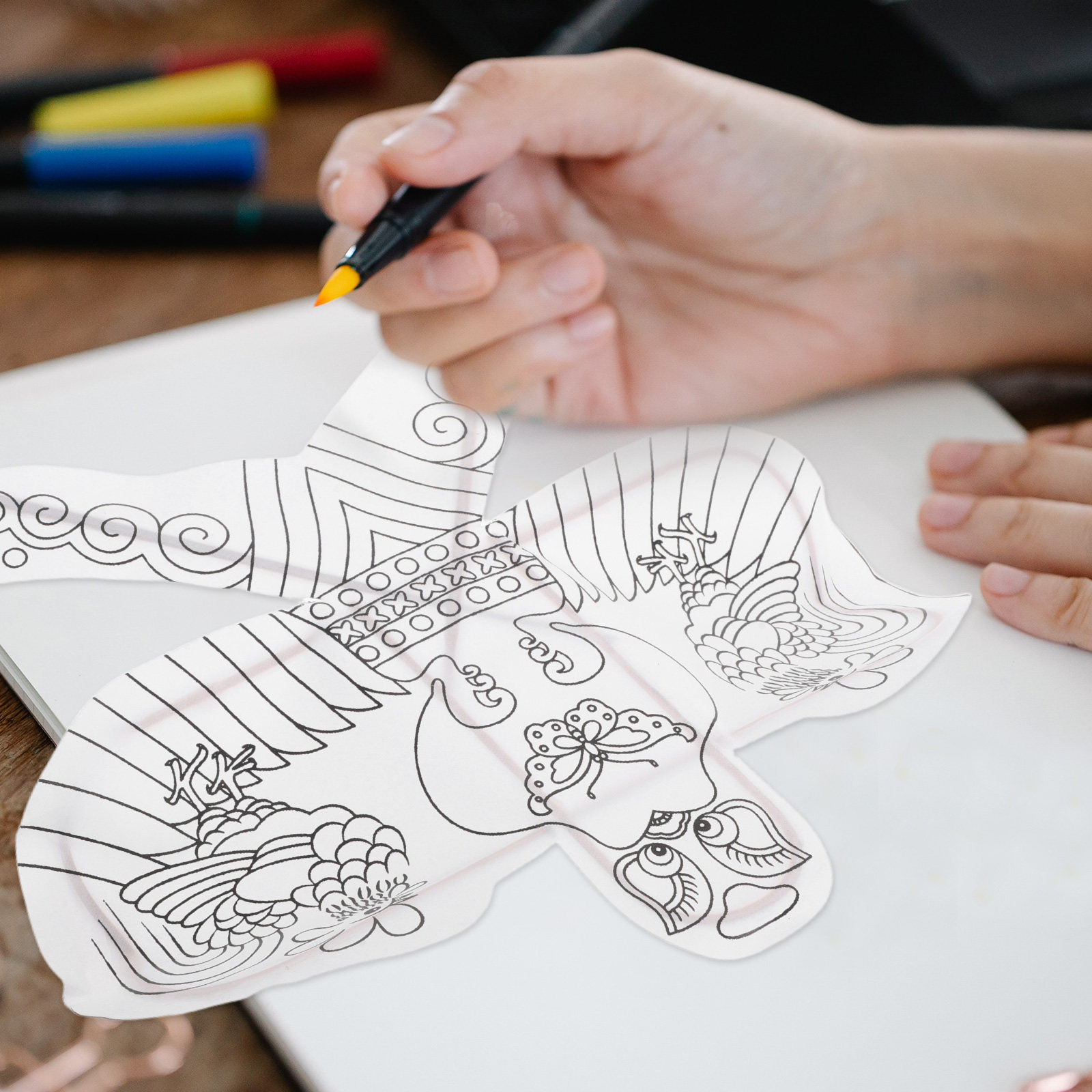 DIY Kite Making Kit for Kids B - Art Craft Kite ulasan dan harga