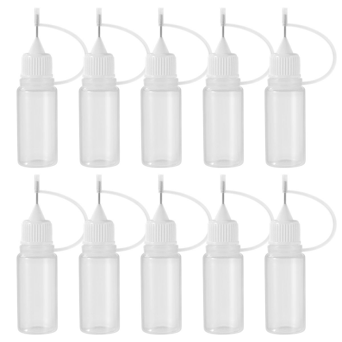 10Pcs 10Ml Fine Tip Applicator - Art Quilling Craft ulasan dan harga