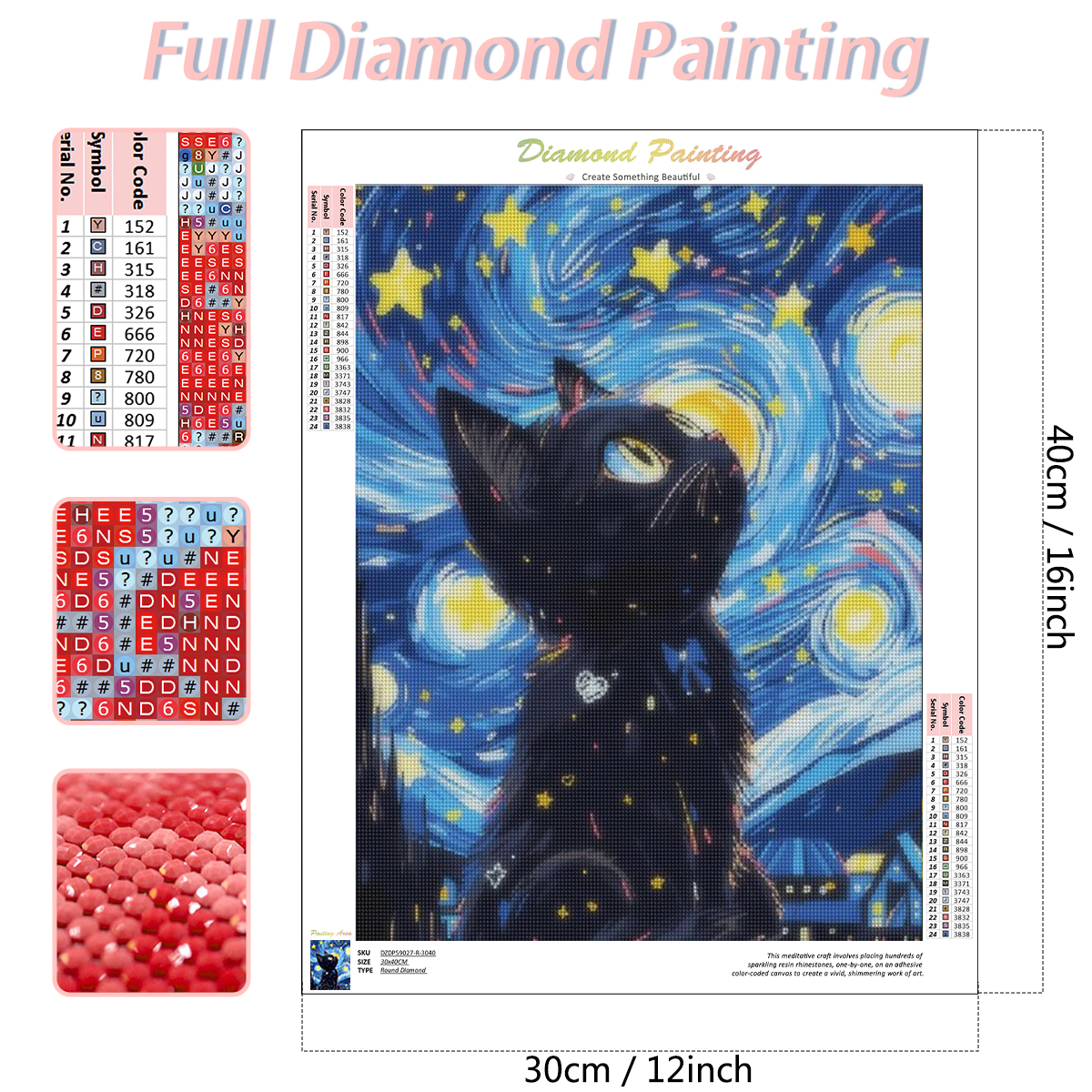 RUOPOTY Pagoda Diamond Paintin - Art Craft Room Ideas ulasan dan harga