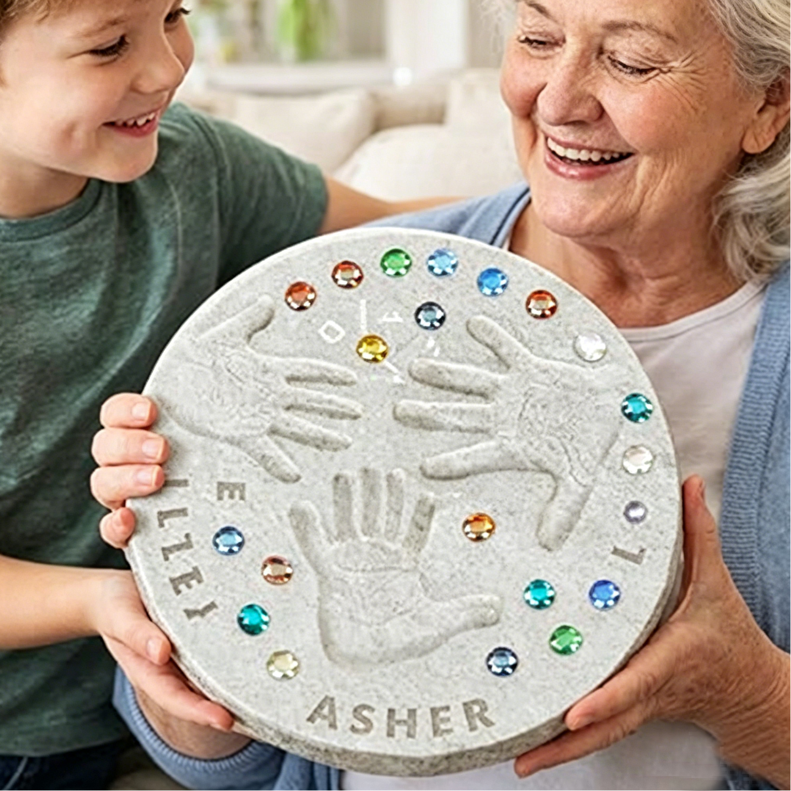 Mother Day DIY Handprint Gift  - Art And Craft For Mother'S Day ulasan dan harga