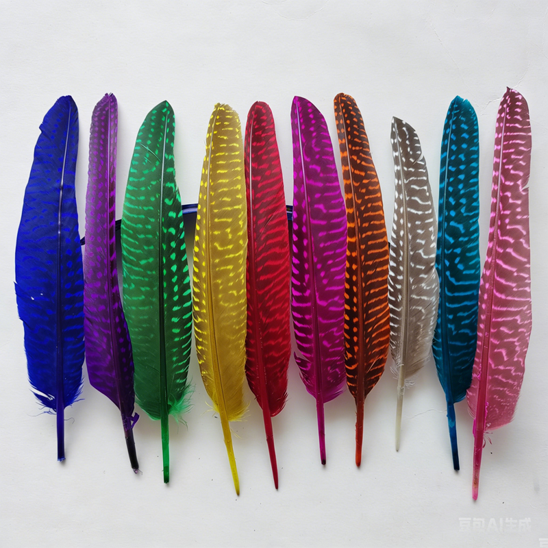 перья!100Pcs/Lot!14-20cm Multi - Art Quilling Craft ulasan dan harga