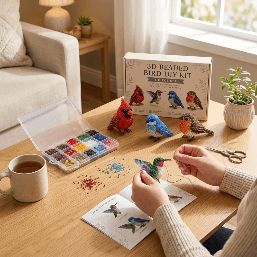 Cute Handmade DIY Animal Bead  - Art Craft Education ulasan dan harga