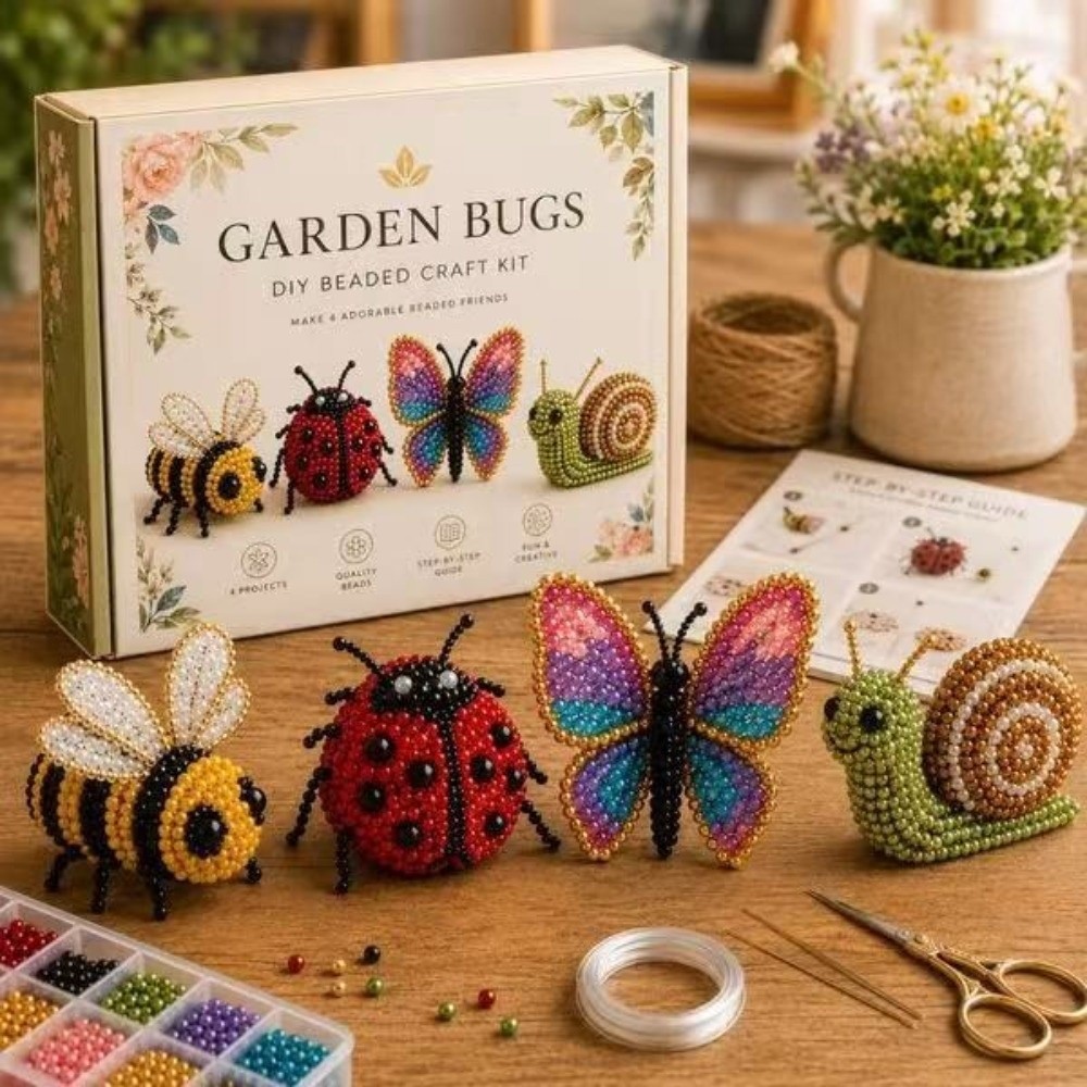Cute Handmade DIY Animal Bead  - Art Craft Education ulasan dan harga