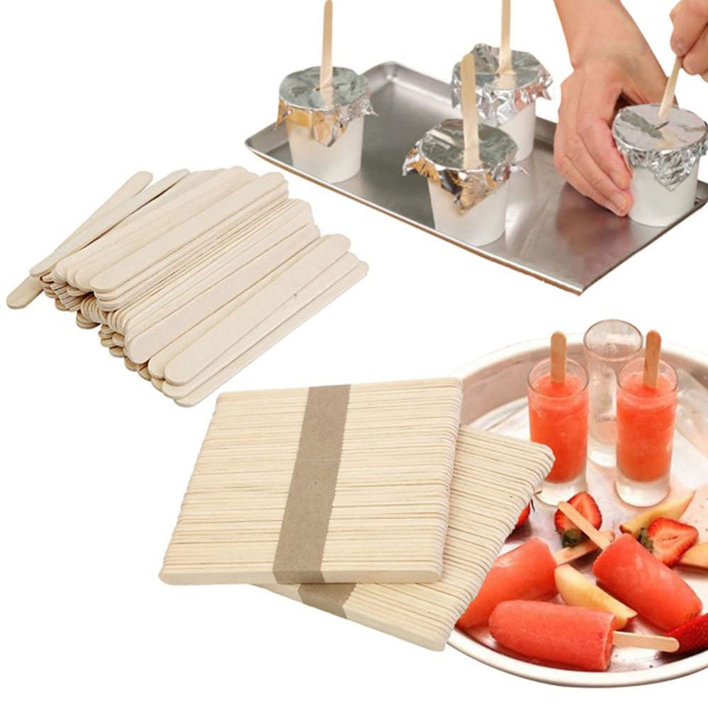 400pcs Wood Ice Cream Sticks W - Art Craft With Ice Cream Stick ulasan dan harga