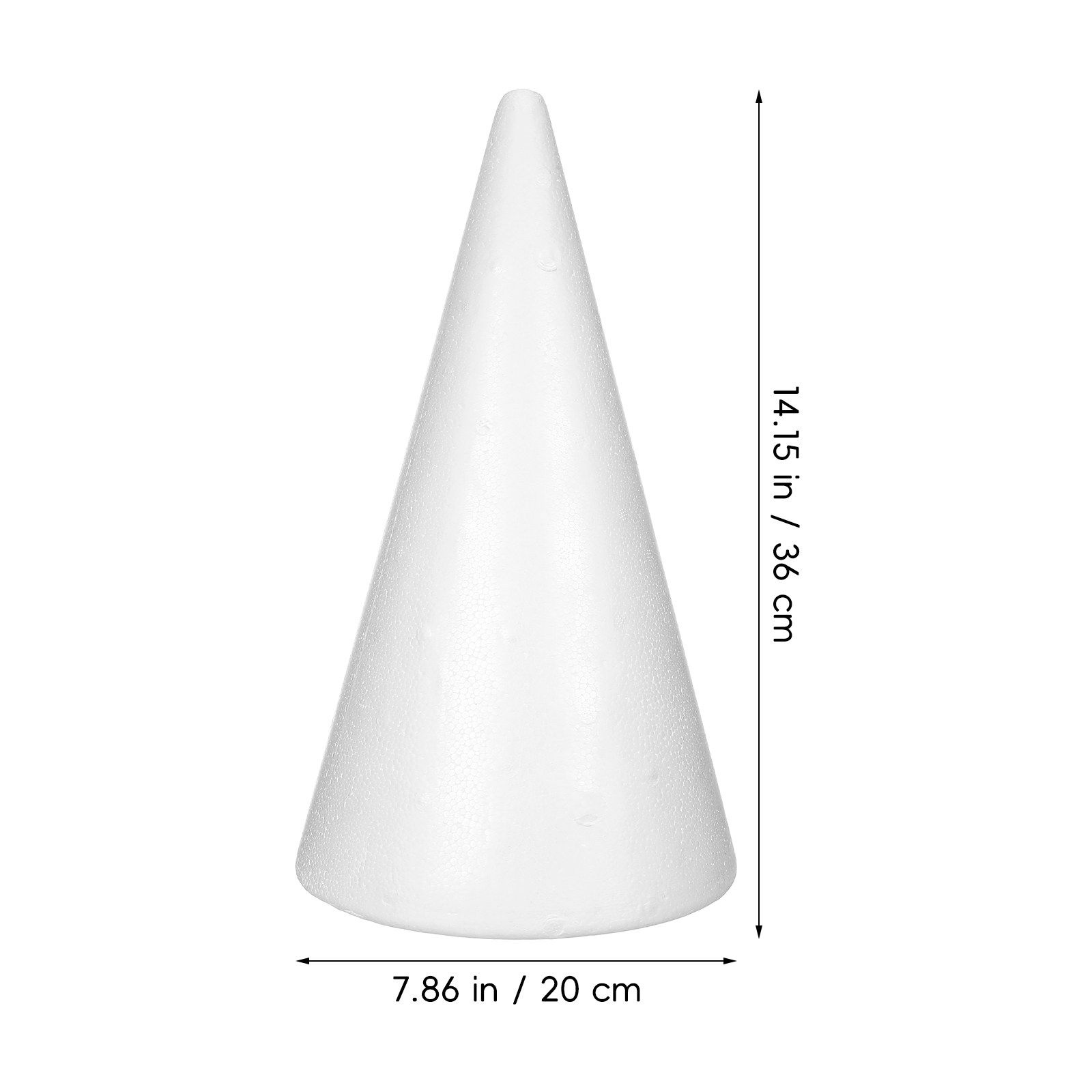 Small Polystyrene Craft Cones  - Art Craft Holiday ulasan dan harga
